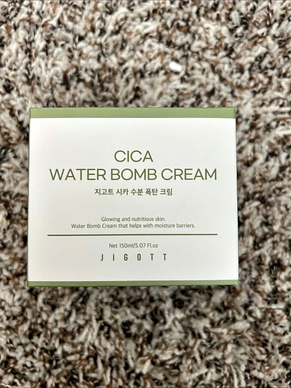 JIGOTT Cica Water Bomb Cream Cica Moisturizer 150ml NWT